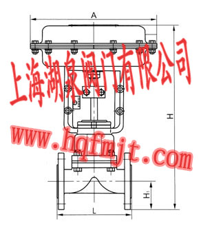 電動(dòng)隔膜調(diào)節(jié)閥結(jié)構(gòu)圖